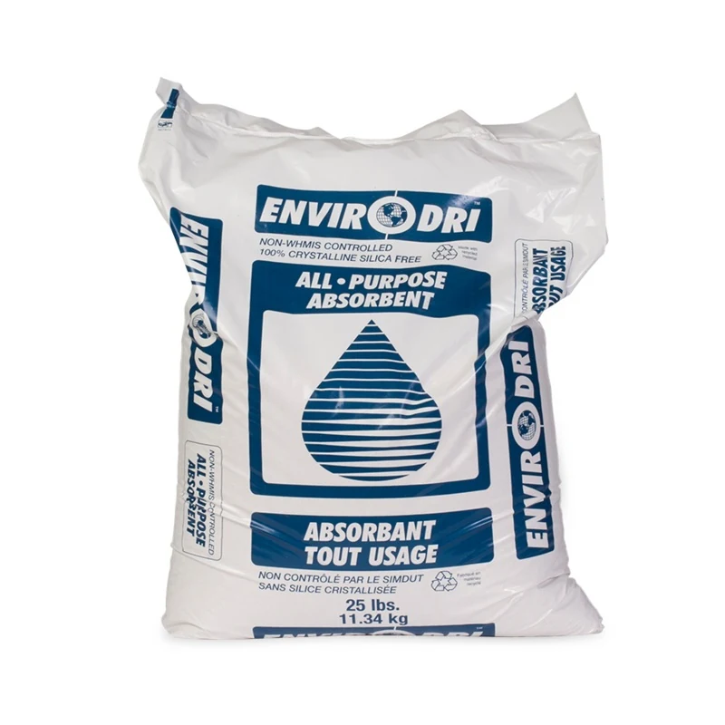 Granulaire absorbant - Sac absorbant granulaire Can-Ross Enviro-Dri de 25 lb, ENVIRODRY25LB